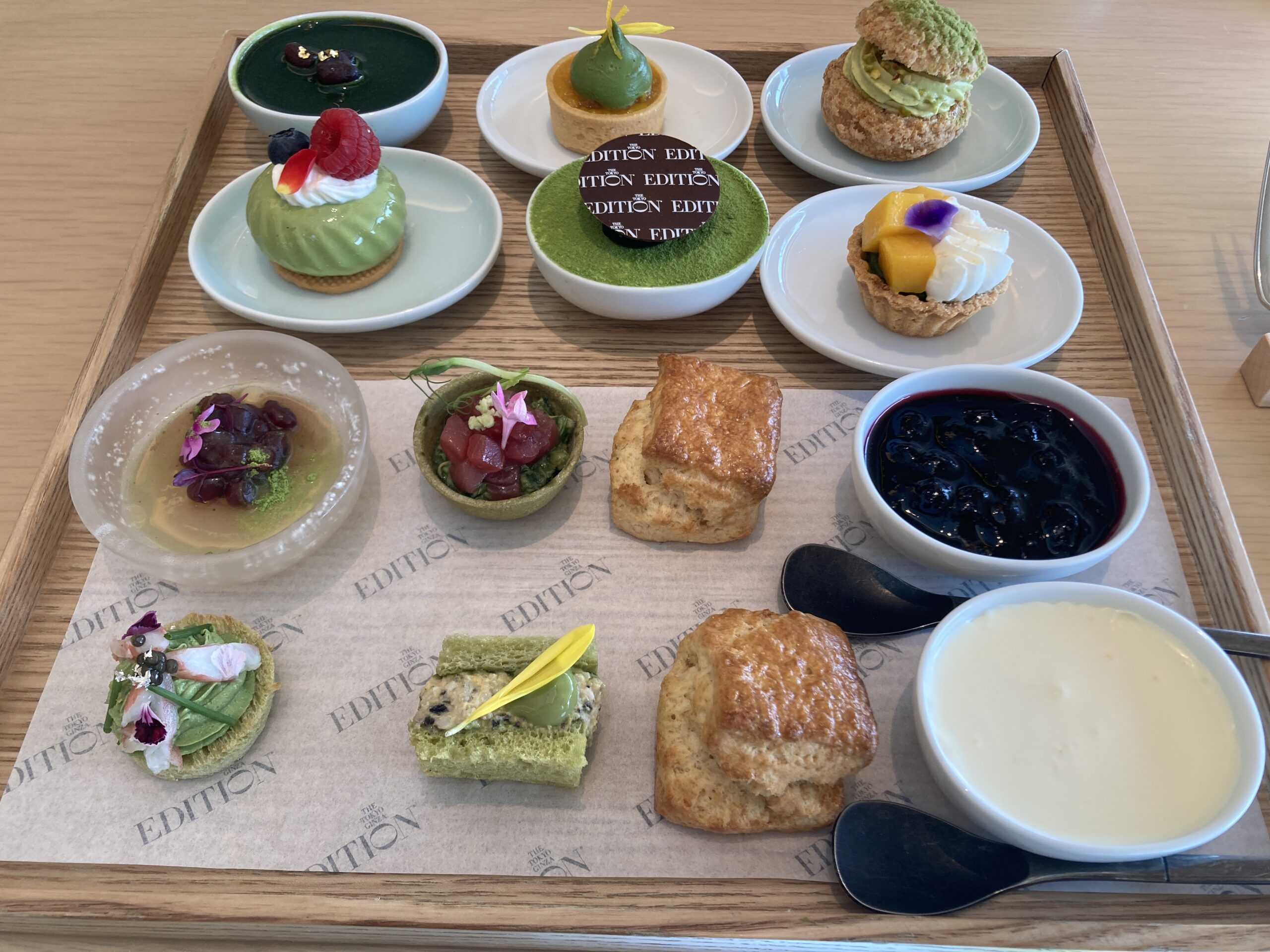 東京エディション銀座のお抹茶アフタヌーンティに行ってきました☆
