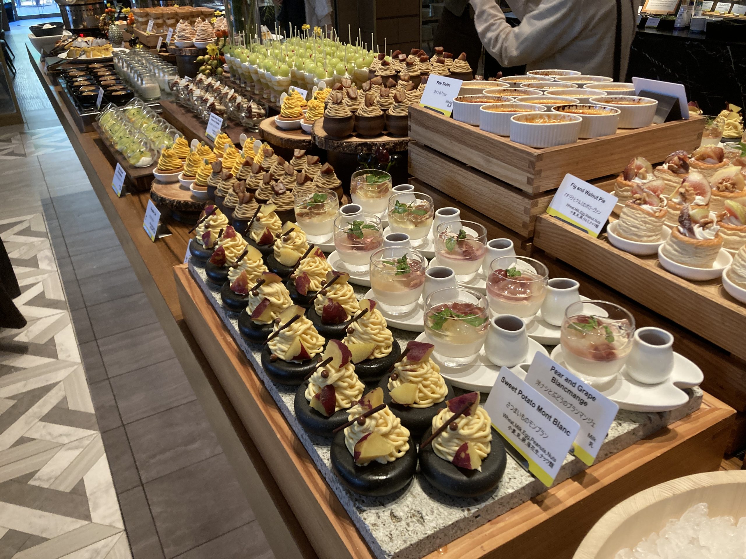 「ウェスティンホテル東京」のデザートブッフェ「ザ・テラス」の「Autumn Harvest」に行ってきました☆